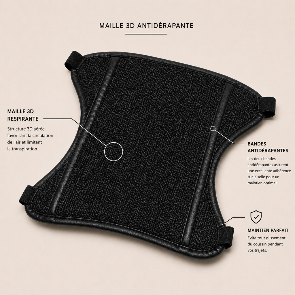 Le Sportif (Coussin de selle Sportive & Roadster)
