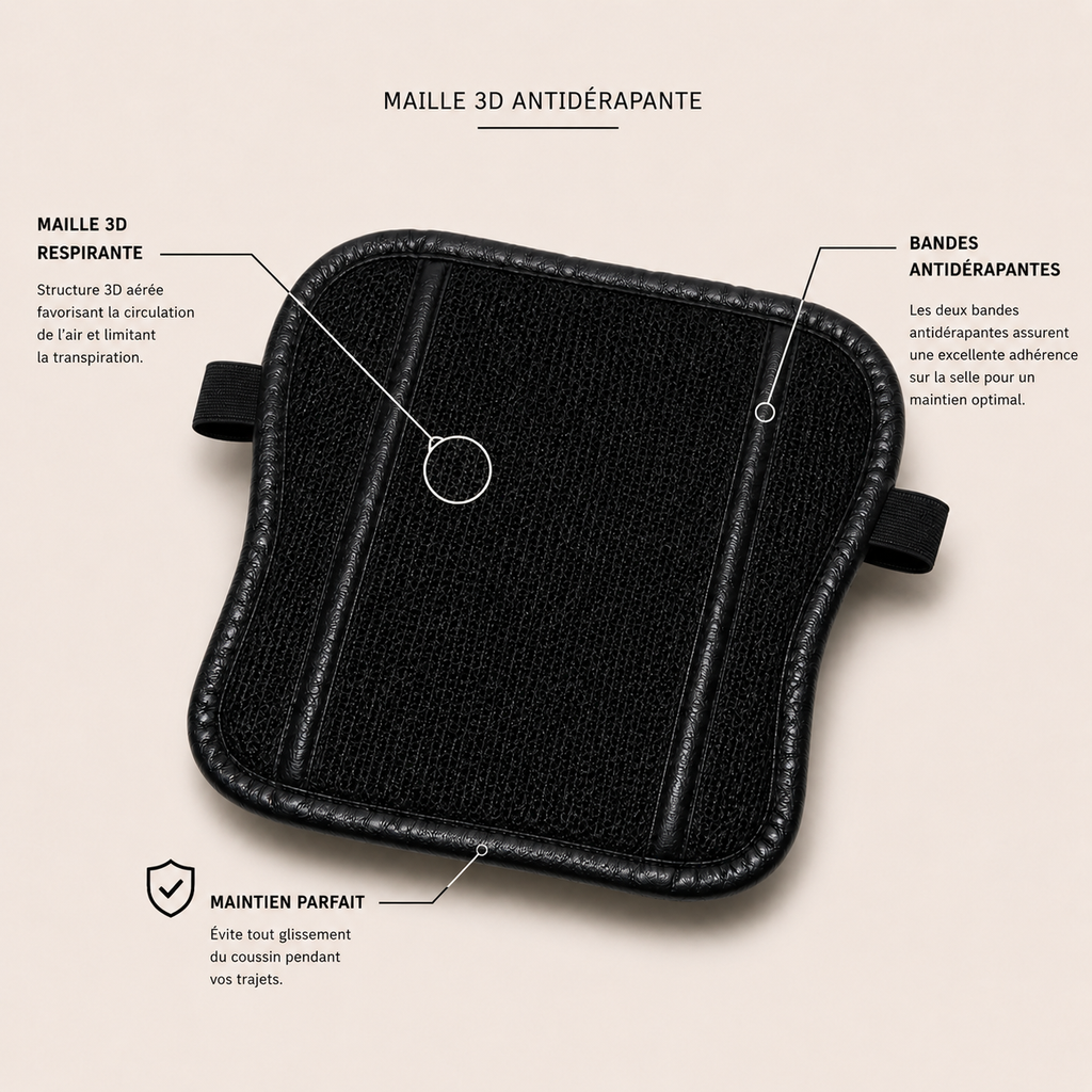 Le Duo (Coussin de selle Passager)